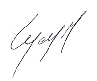 Signature Jean-Michel Melly président Sables & Graviers