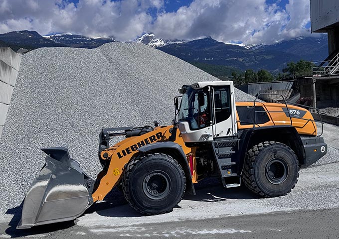 chargeuse sur pneus Liebherr L 576 XPower